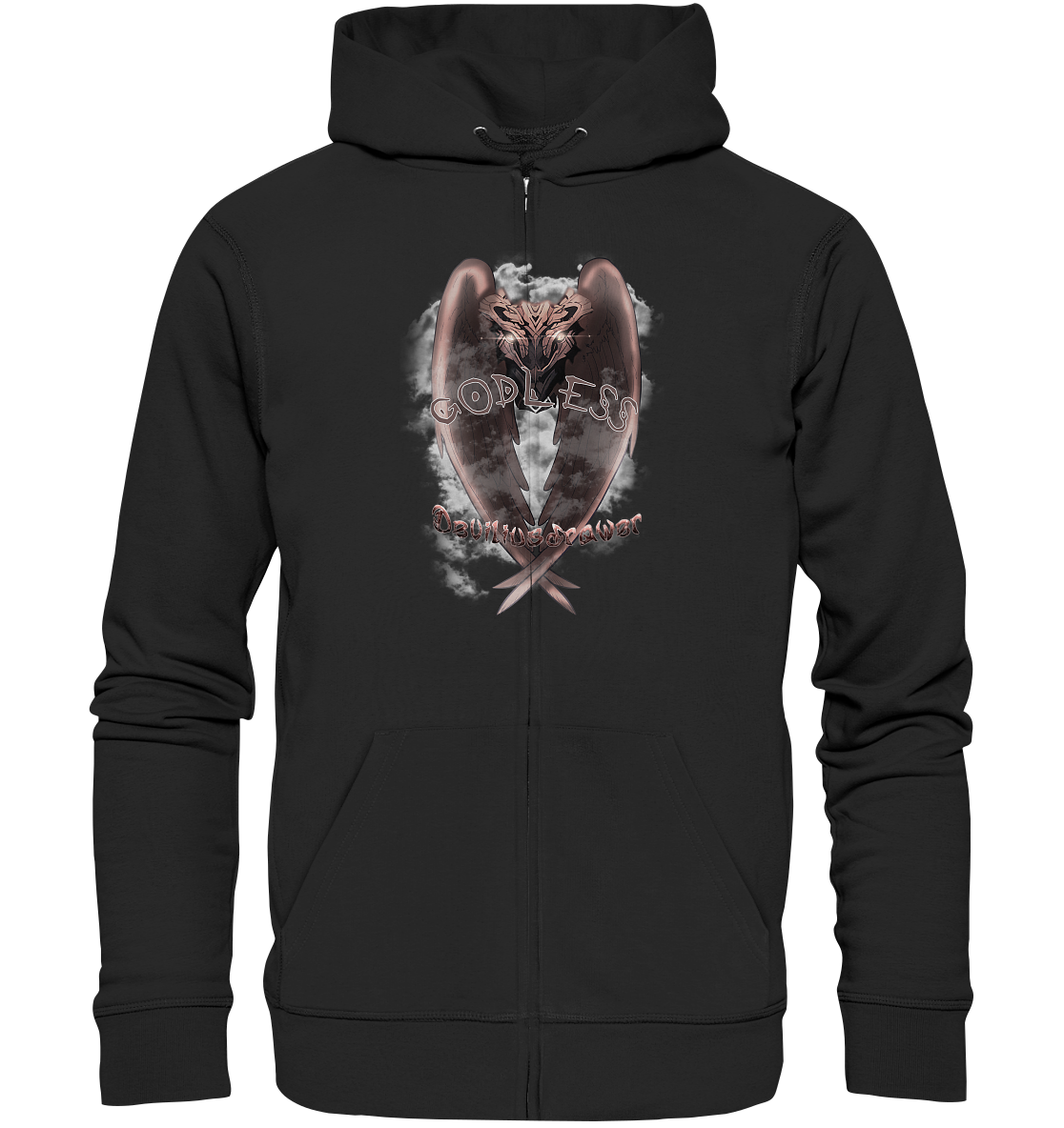 Deviliusdrawer Godless Owl - Zipper