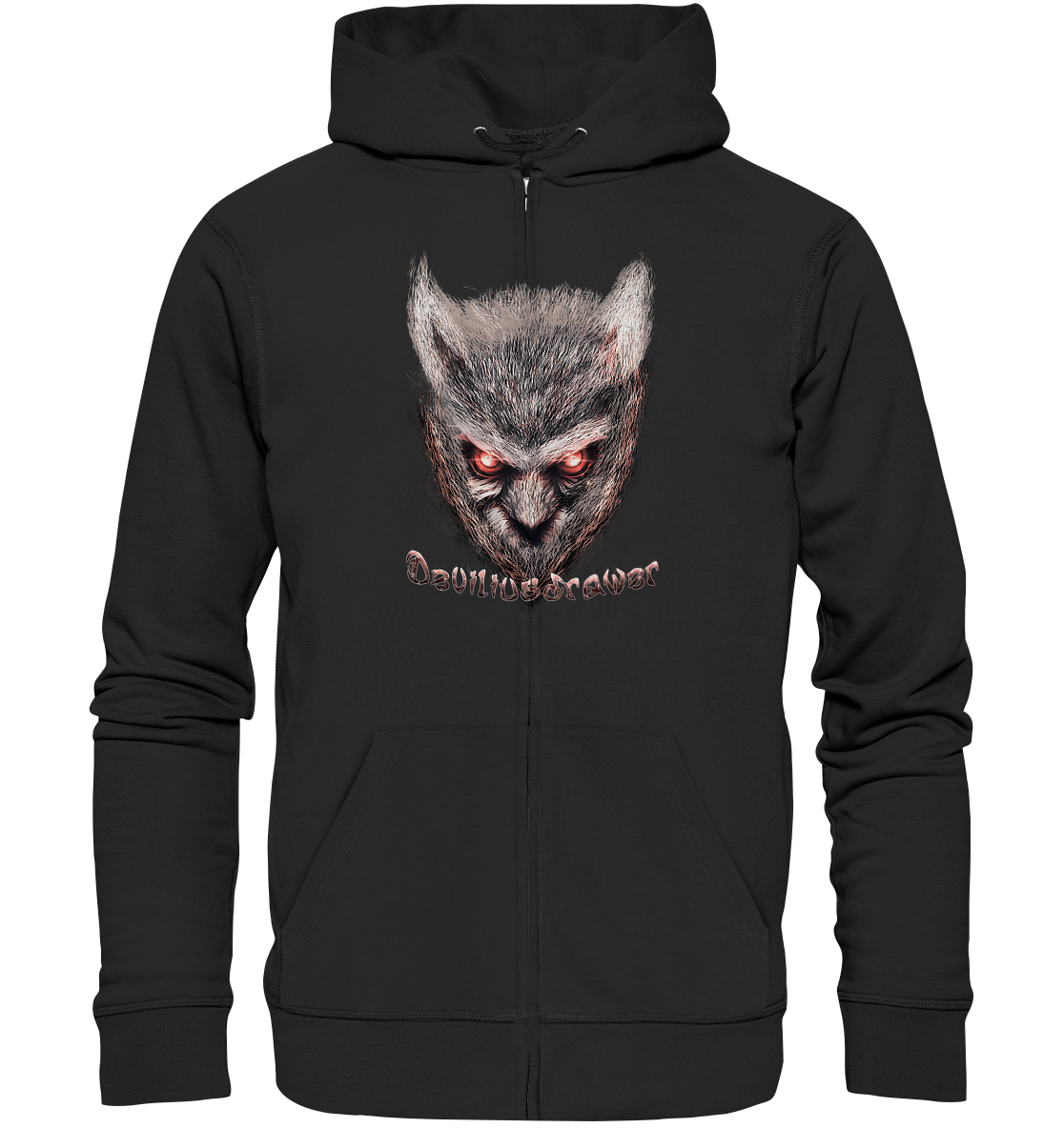 Deviliusdrawer Red Eyed Owl - Zipper