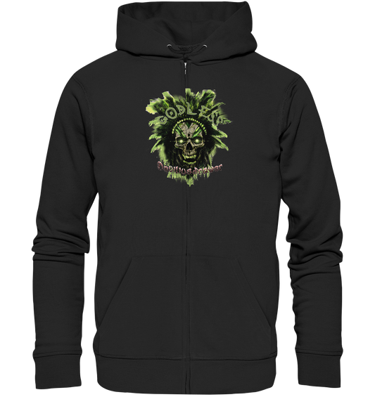 Deviliusdrawer Godless Skull - Zipper