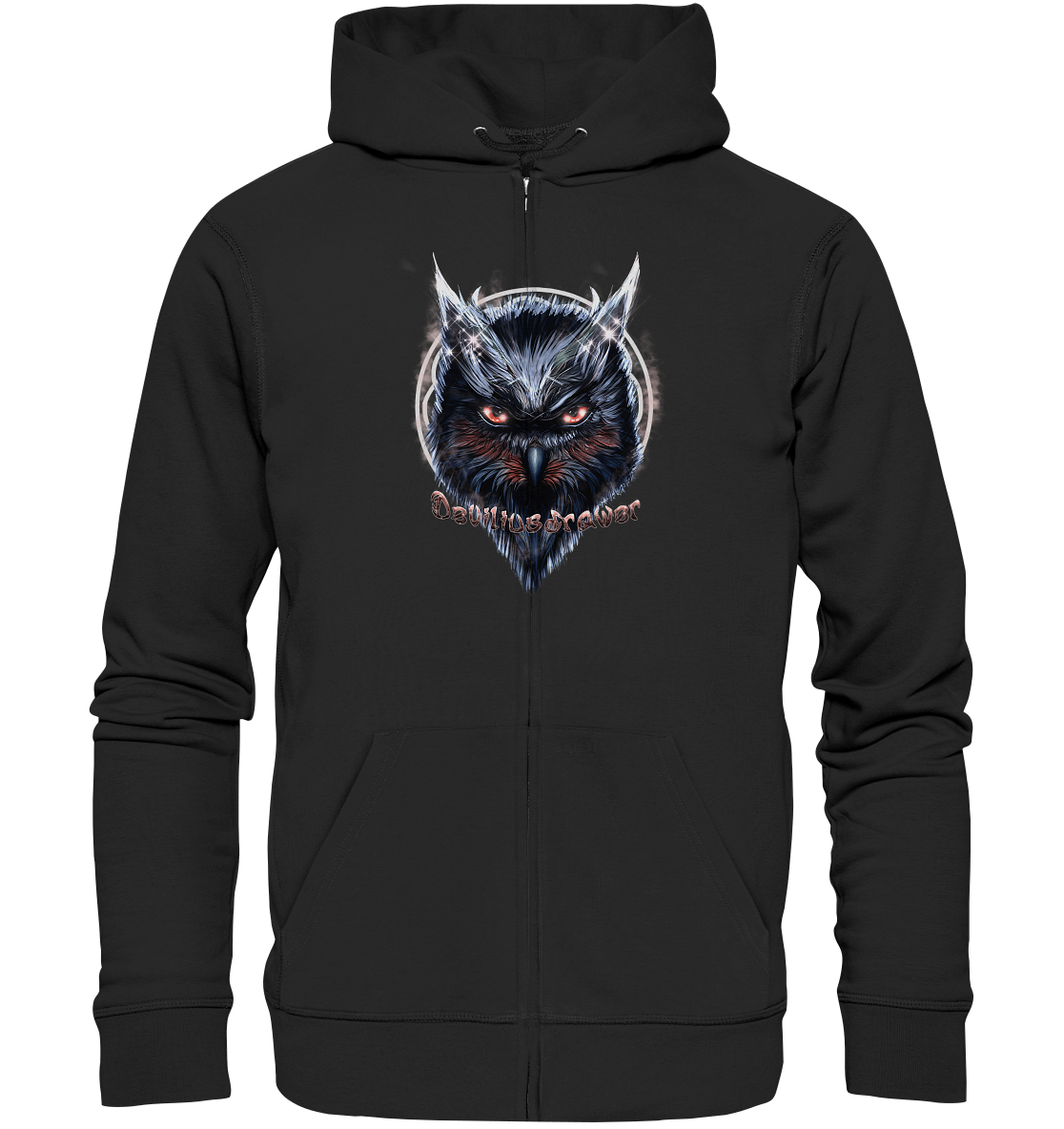 Deviliusdrawer Fire Owl - Zipper