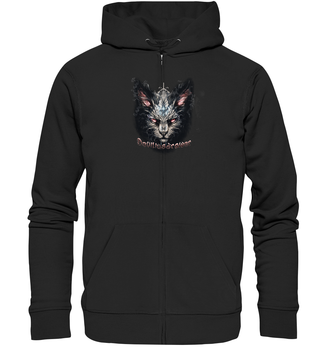 Deviliusdrawer Myshtical Redeyed Cat - Zipper