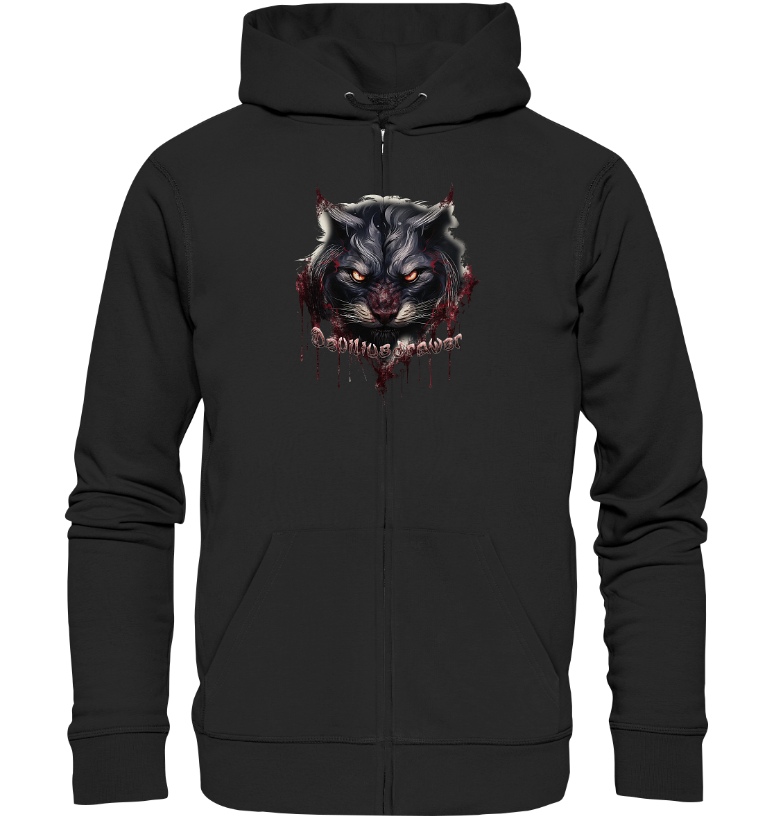 Deviliusdrawer Badass Cat - Zipper