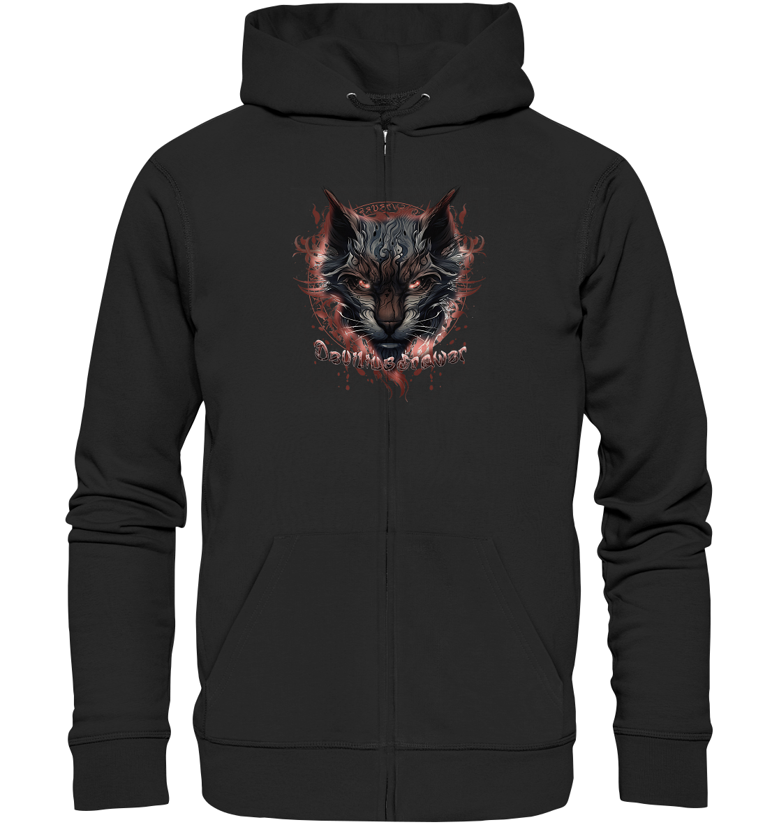 Deviliusdrawer Devil Cat - Zipper