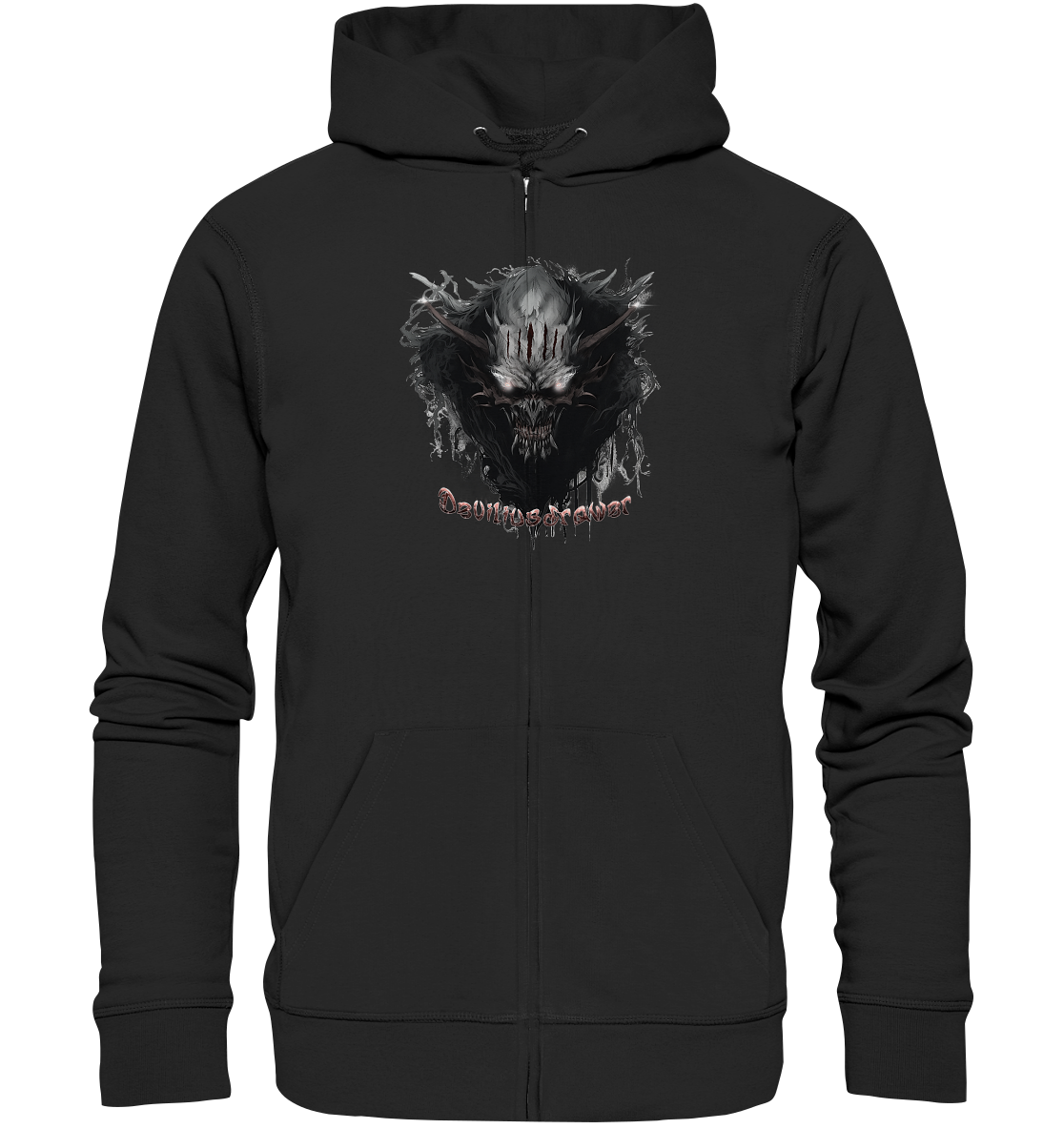 Deviliusdrawer Dark Smoke Demon - Zipper