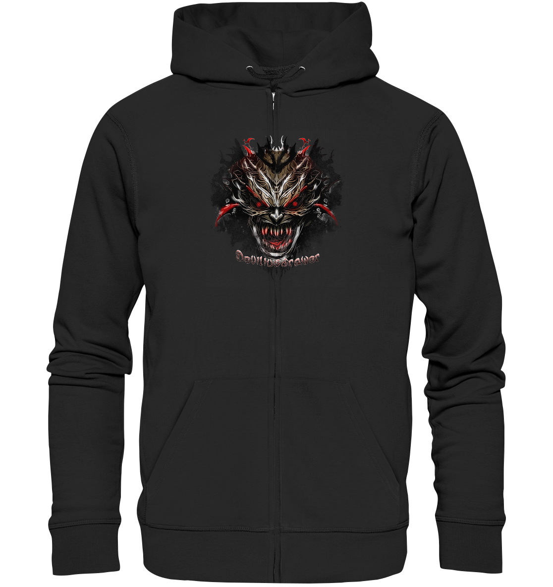 Deviliusdrawer Dark Redeyed Devil - Zipper