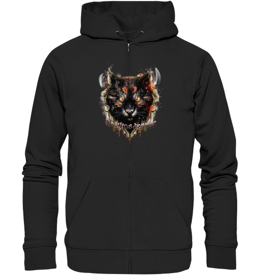 Deviliusdrawer Red Devil Cat - Zipper