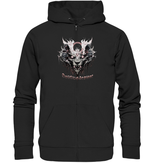 Deviliusdrawer Demonic Glow Cat - Zipper