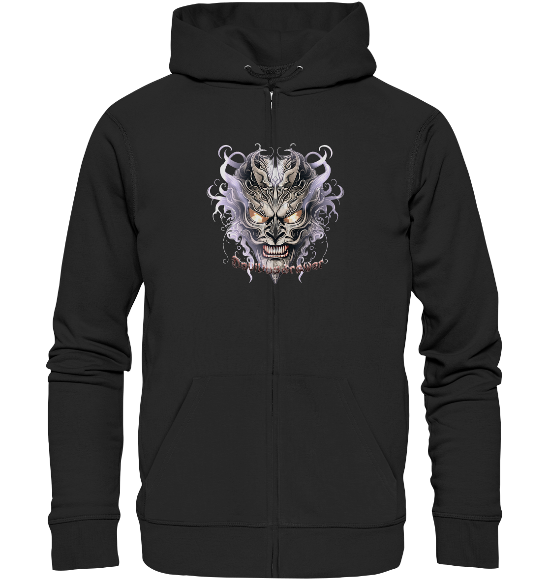 Deviliusdrawer Demon Mask Violet - Zipper