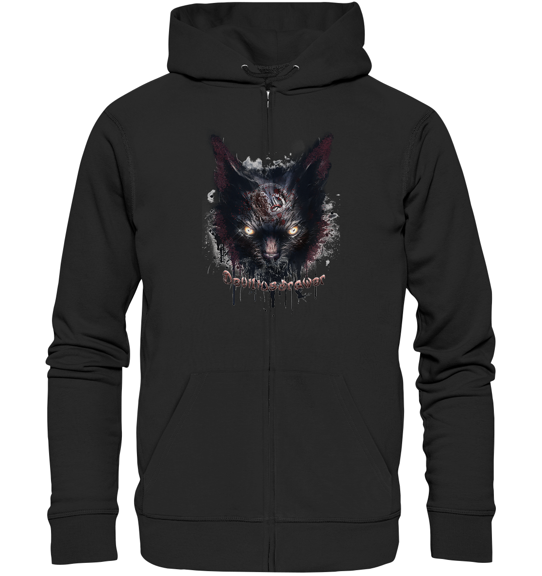 Deviliusdrawer Zombie Cat - Zipper