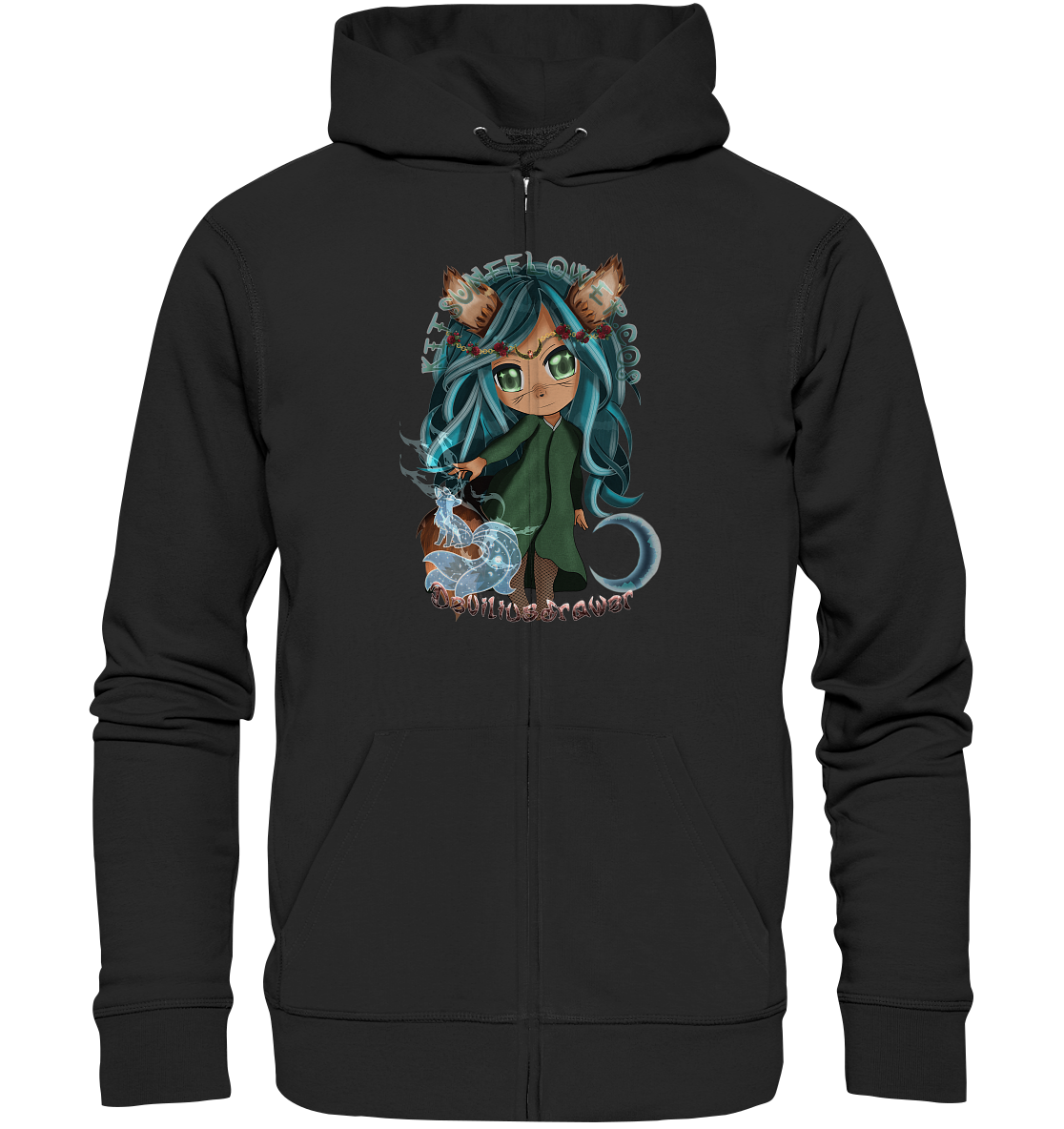 Deviliusdrawer Kitsuneflower - Zipper