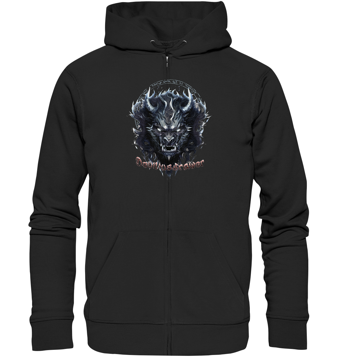 Deviliusdrawer Dark Wolf Mask - Zipper