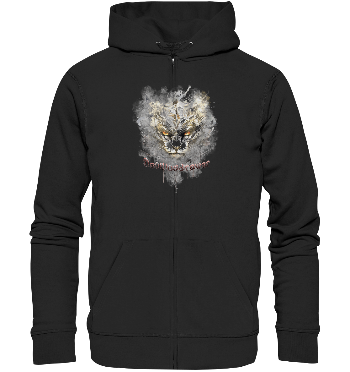 Deviliusdrawer White Catgod - Zipper