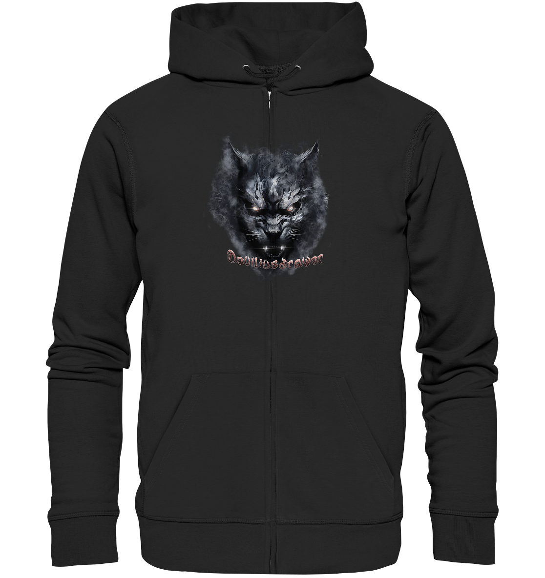Deviliusdrawer Dark Beast Tiger  - Zipper