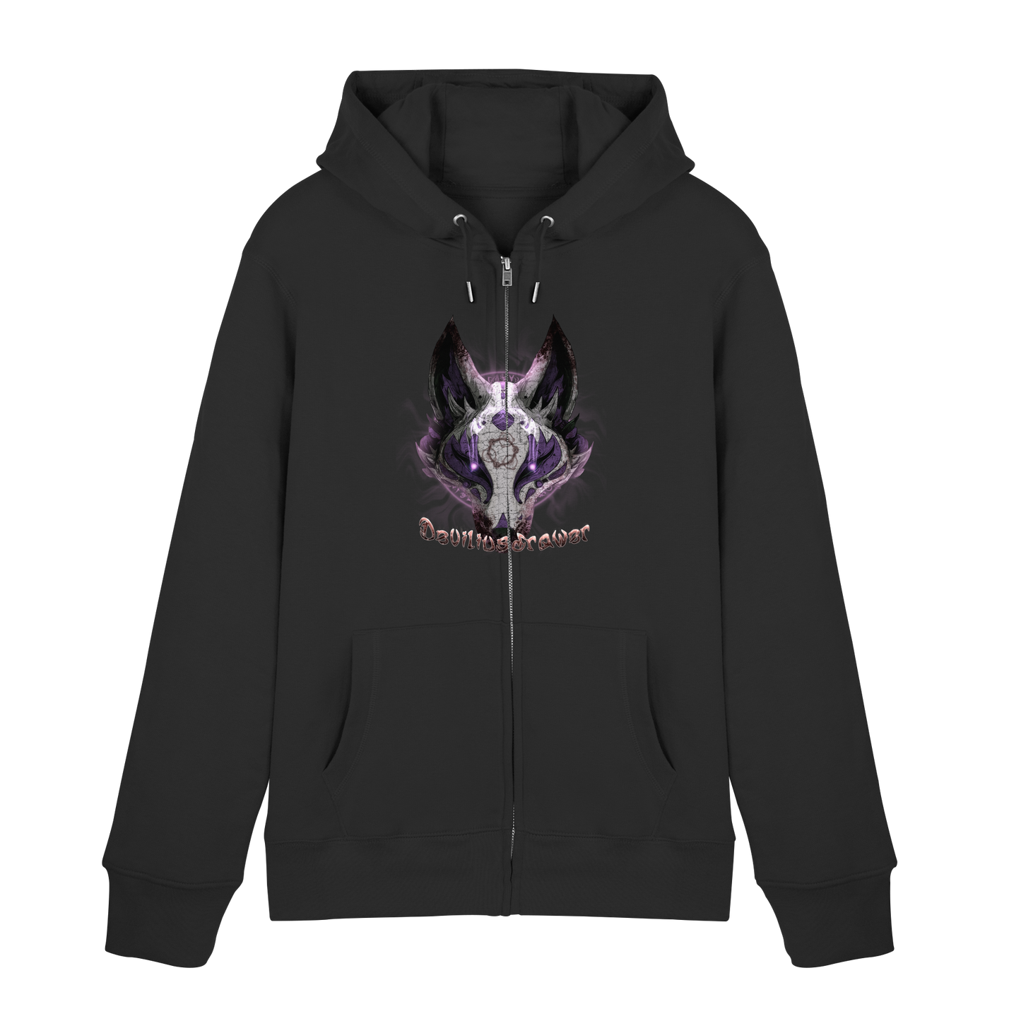 Deviliusdrawer Dark Kitsune - Zipper