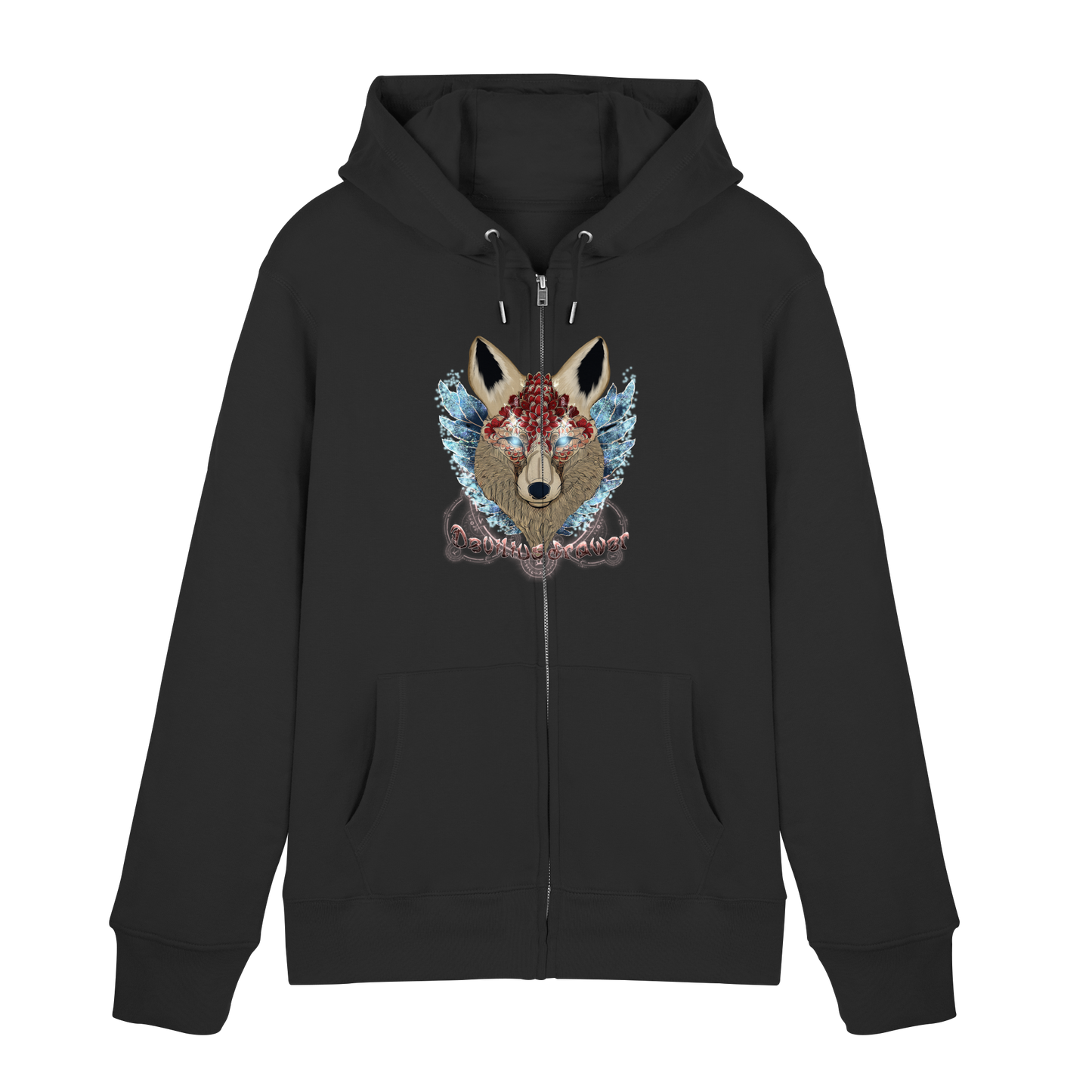 Deviliusdrawer Diamond Kitsune - Zipper
