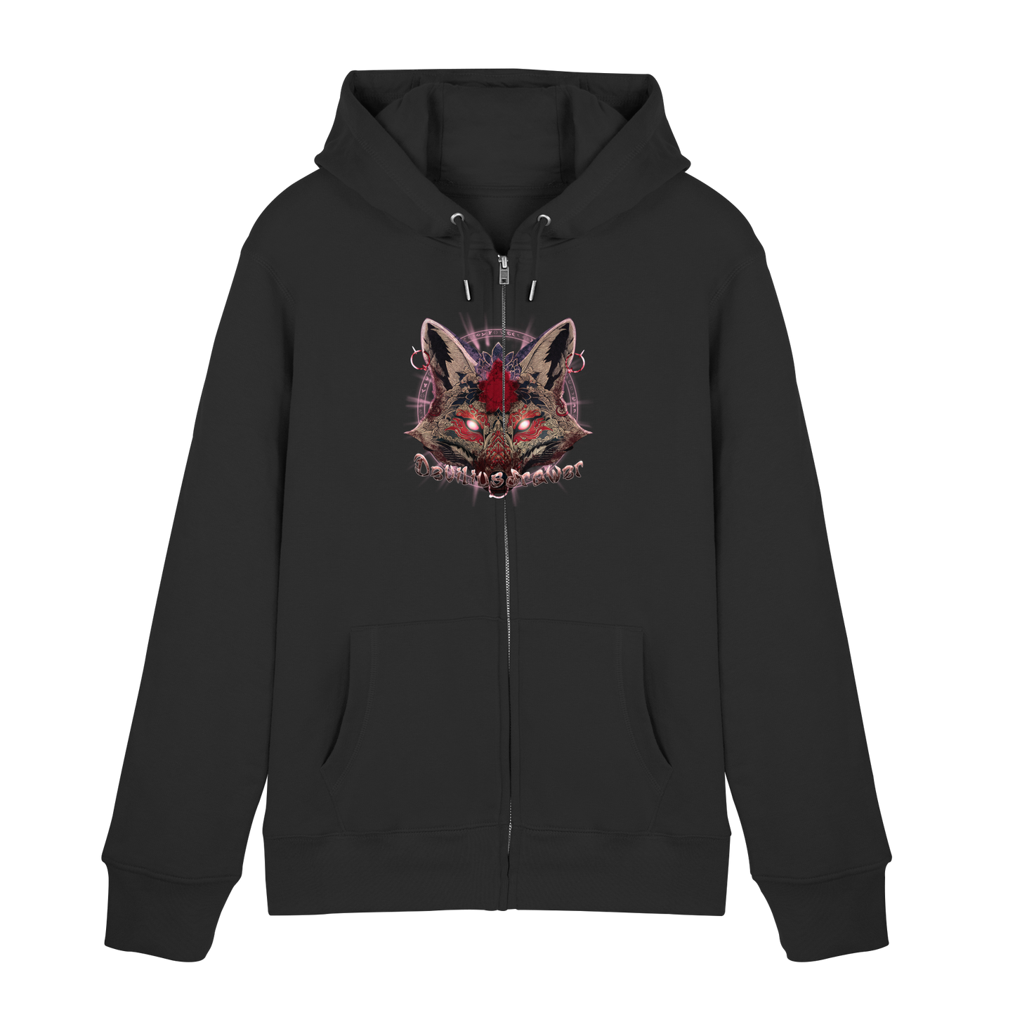 Deviliusdrawer Demon Kitsune - Zipper