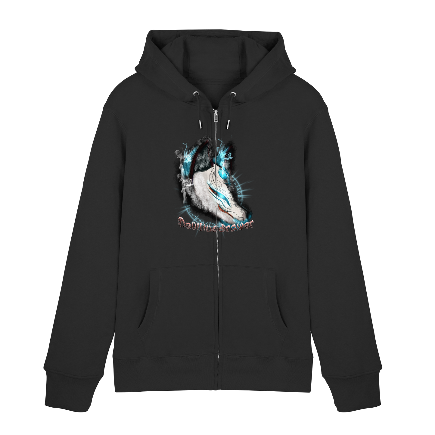 Deviliusdrawer Darkness Kitsune - Zipper