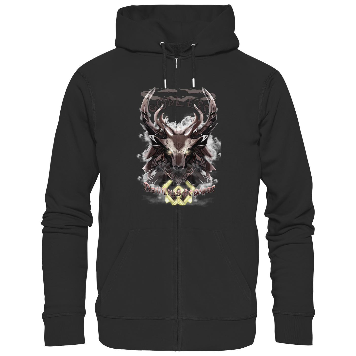 Deviliusdrawer Godless Deer - Zipper