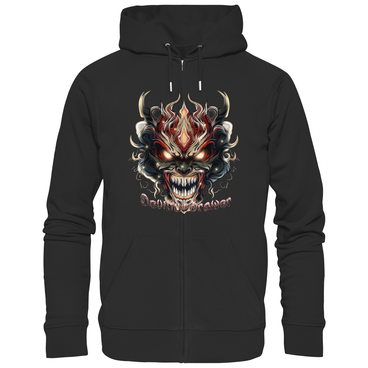 Deviliusdrawer Evil Vamp Mask - Zipper