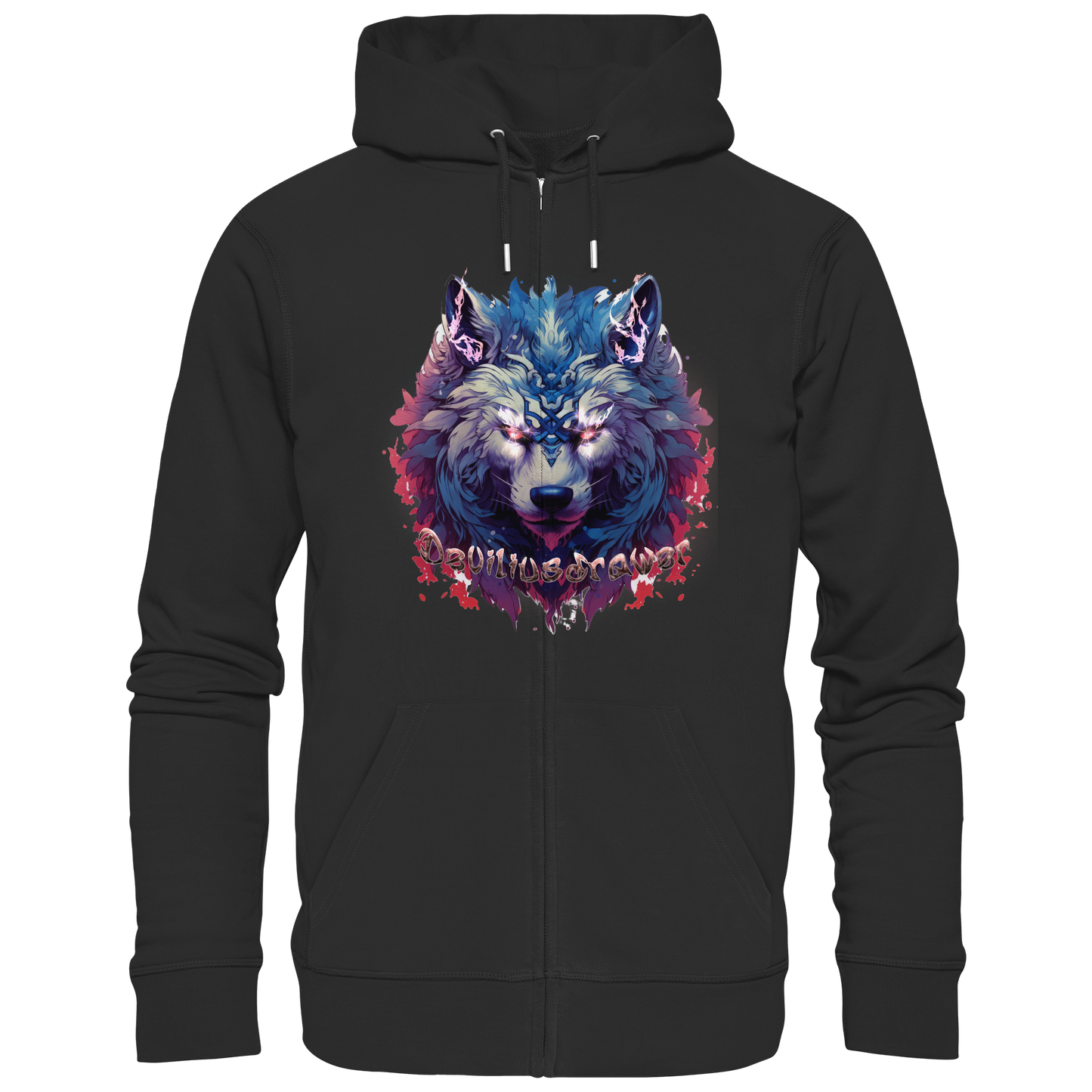 Deviliusdrawer Magic Wolf - Zipper