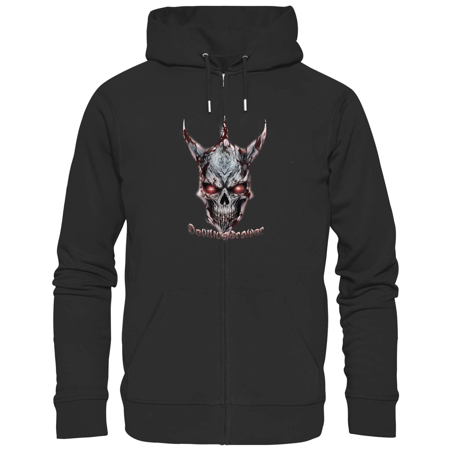 Deviliusdrawer Bloody Skeleton - Zipper