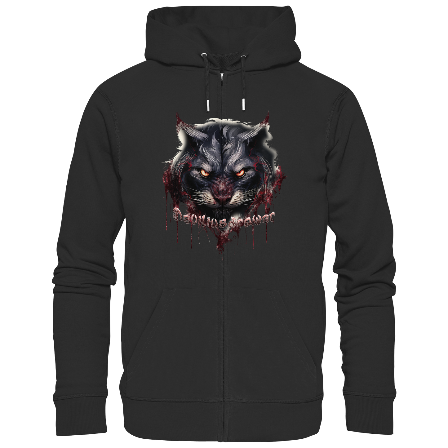 Deviliusdrawer Badass Cat - Zipper