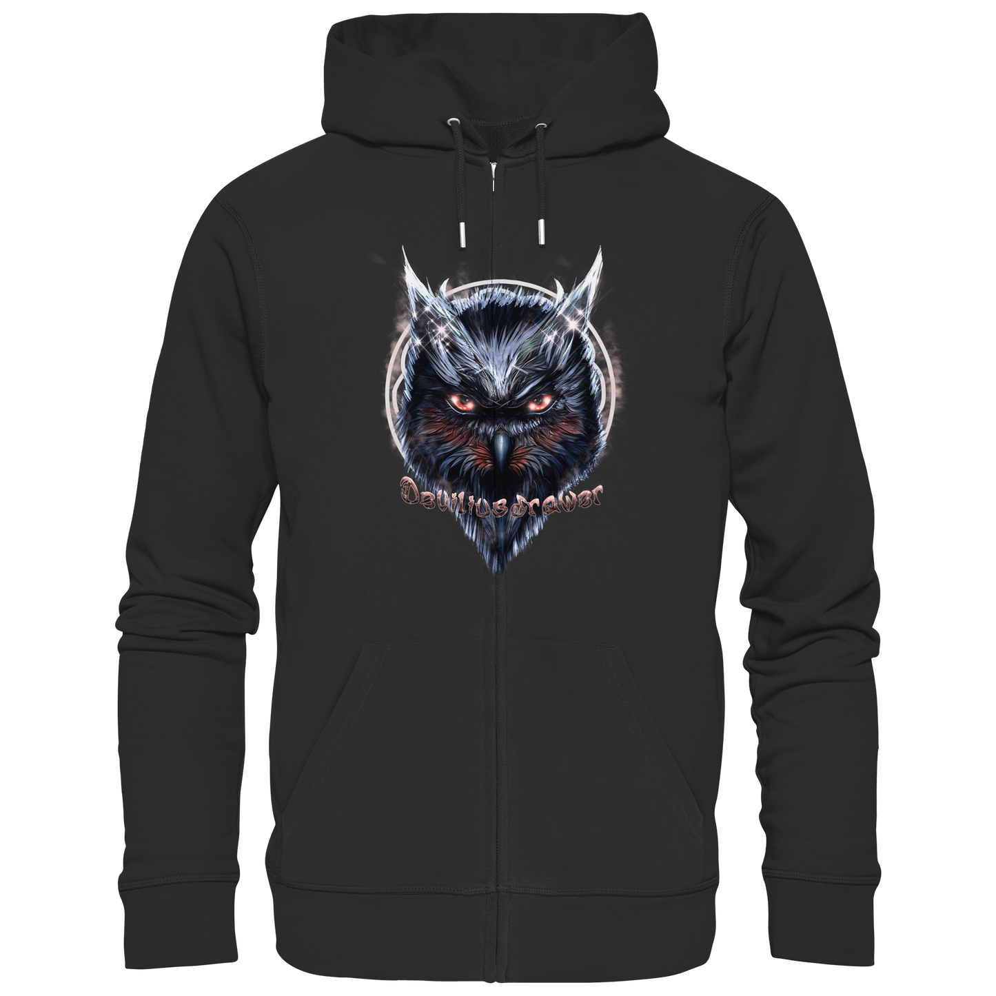 Deviliusdrawer Fire Owl - Zipper