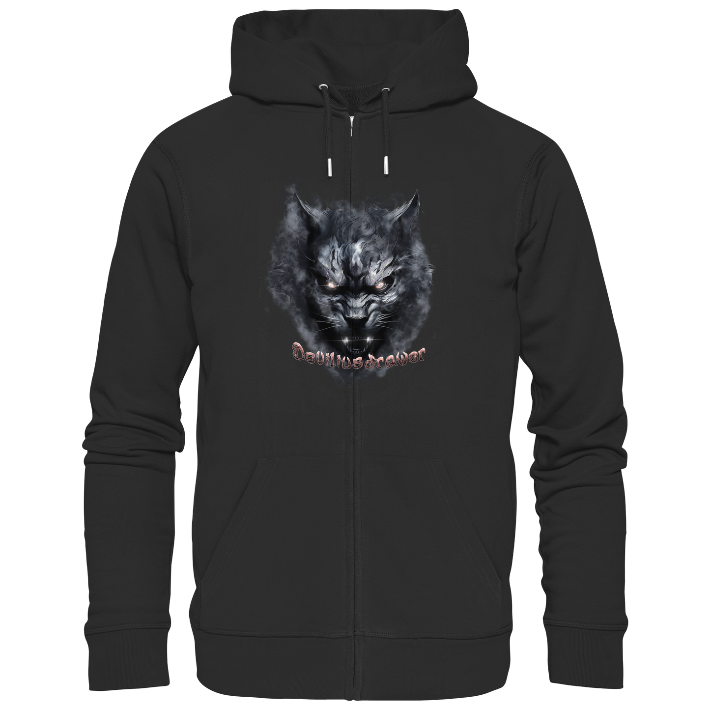 Deviliusdrawer Dark Beast Tiger  - Zipper