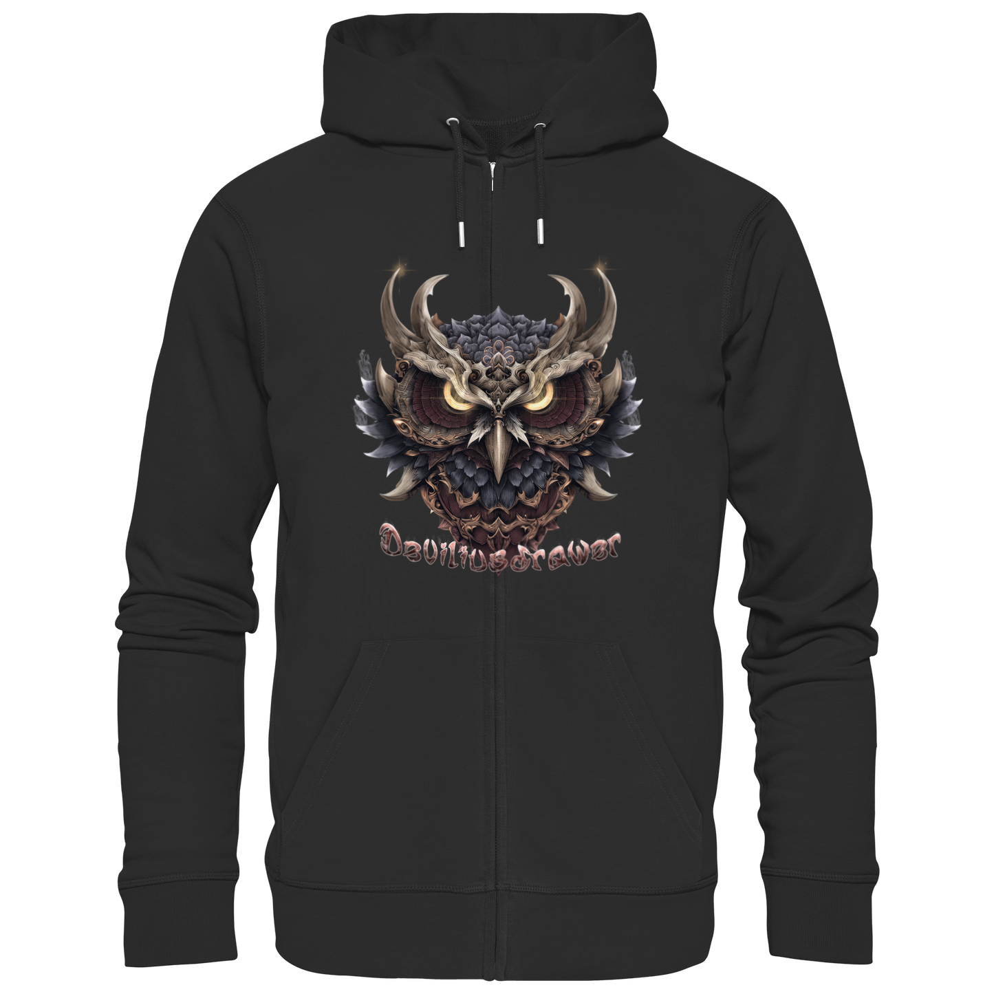 Deviliusdrawer Golden Owl - Zipper