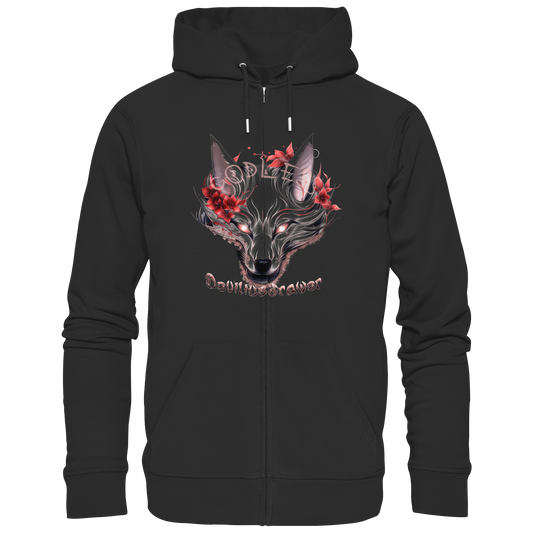 Deviliusdrawer Kitsune Wolf - Zipper