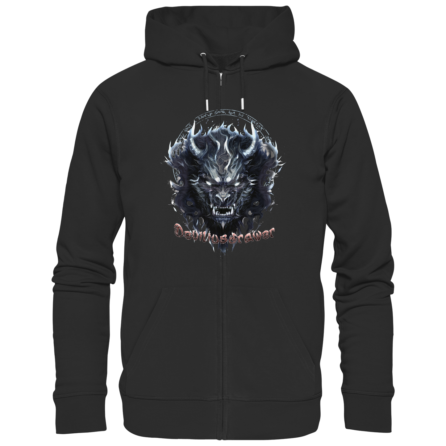 Deviliusdrawer Dark Wolf Mask - Zipper