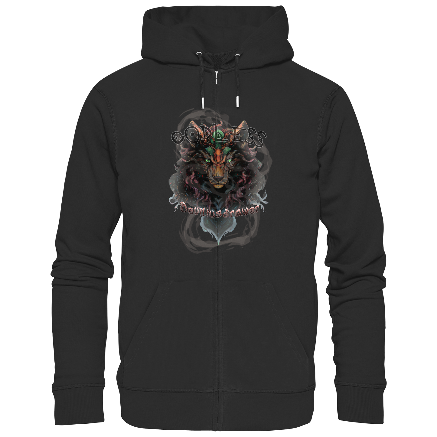 Deviliusdrawer Godless Wolf - Zipper