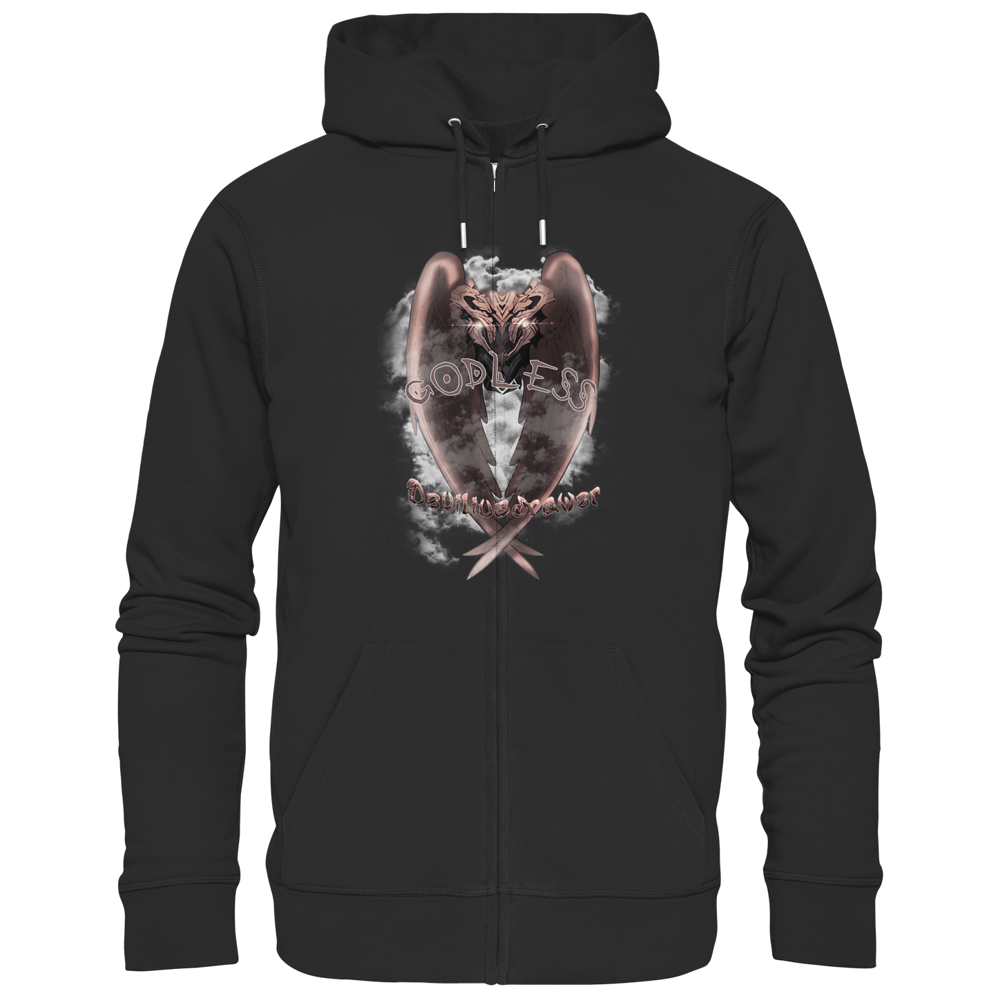 Deviliusdrawer Godless Owl - Zipper