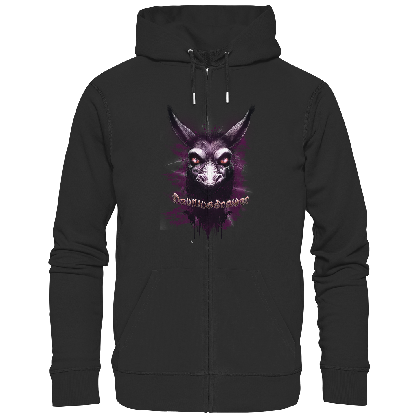 Deviliusdrawer Purple Donkey - Zipper