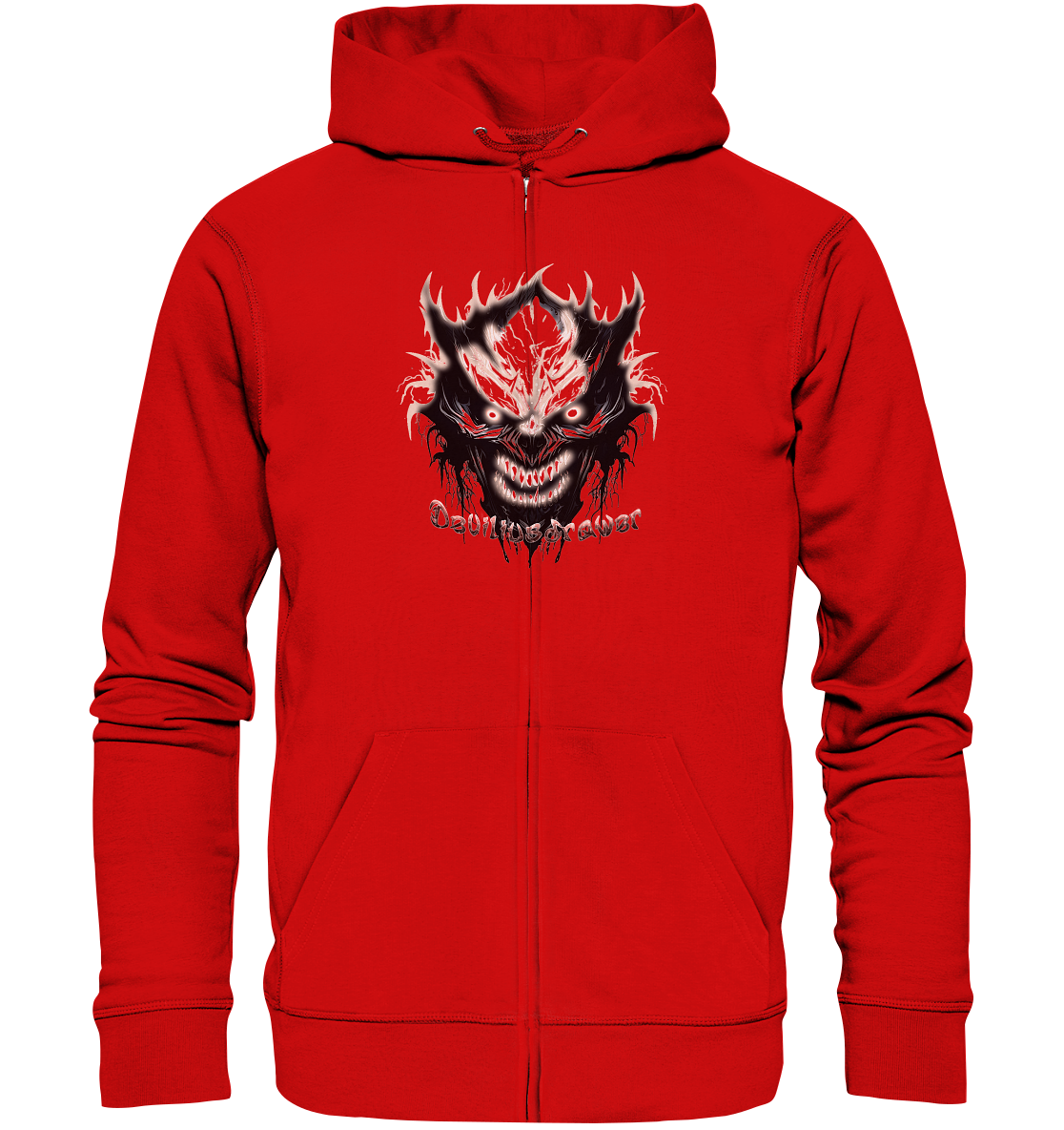 Deviliusdrawer Crazy Glow Devil - Zipper