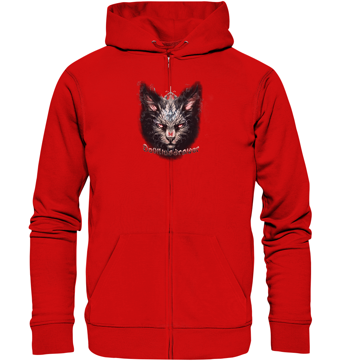 Deviliusdrawer Myshtical Redeyed Cat - Zipper