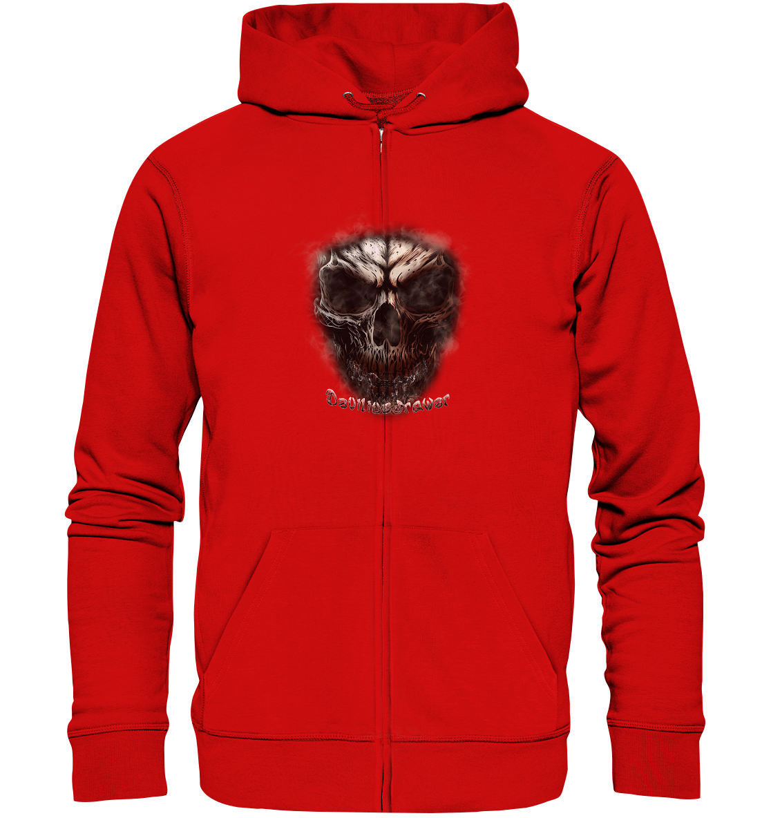 Deviliusdrawer Fire Skeleton - Zipper