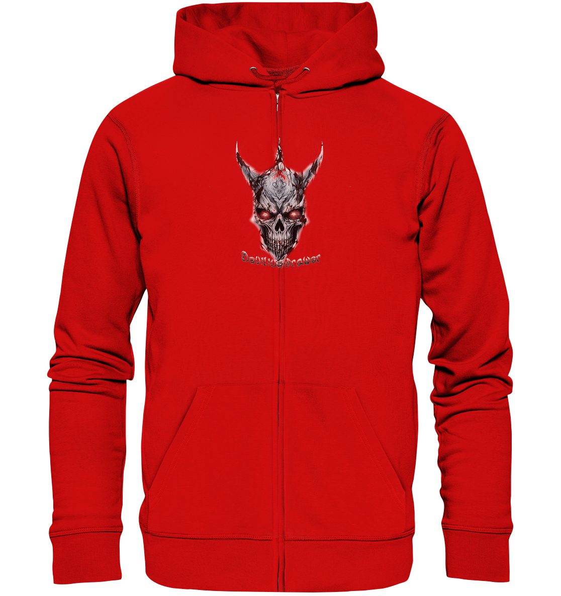 Deviliusdrawer Bloody Skeleton - Zipper