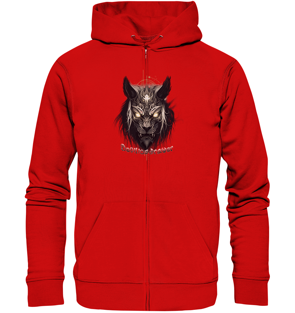 Deviliusdrawer Wolftiger - Zipper