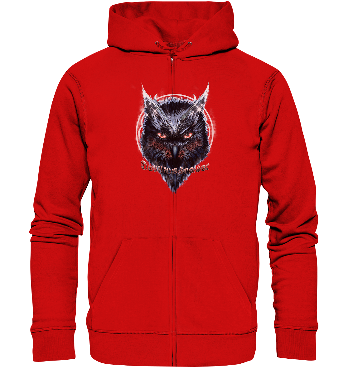 Deviliusdrawer Fire Owl - Zipper