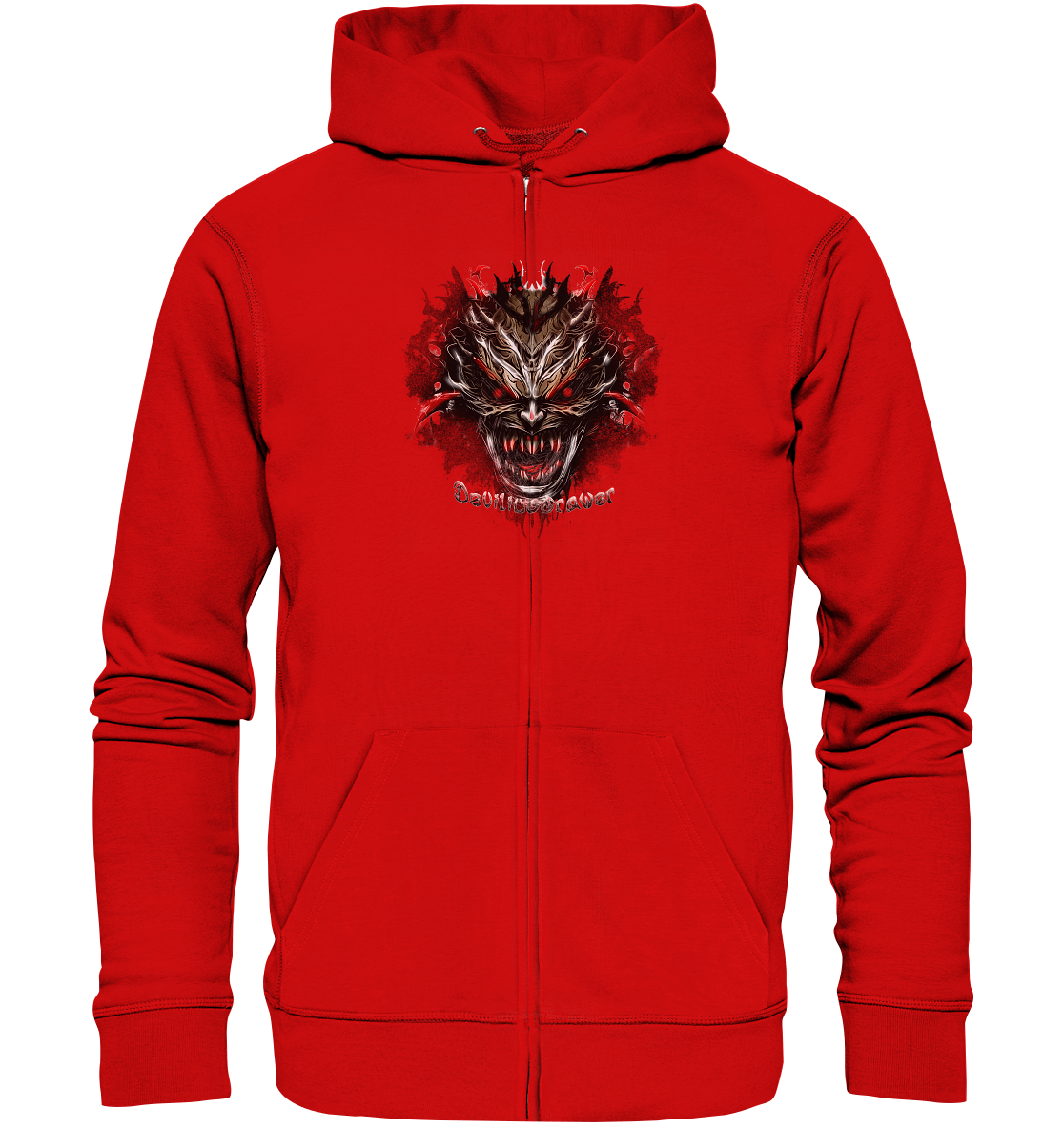 Deviliusdrawer Dark Redeyed Devil - Zipper
