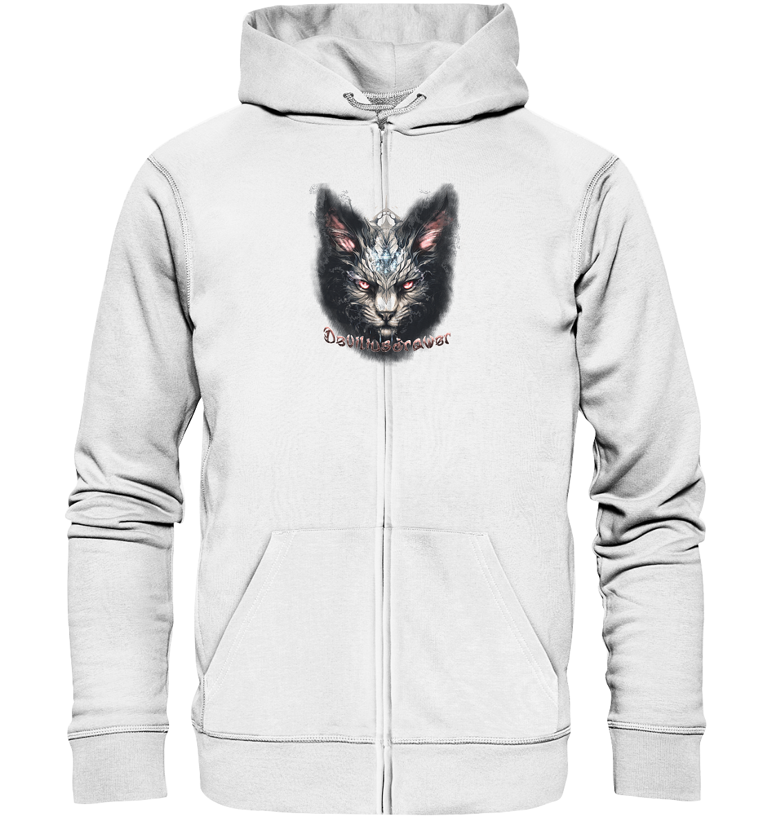 Deviliusdrawer Myshtical Redeyed Cat - Zipper
