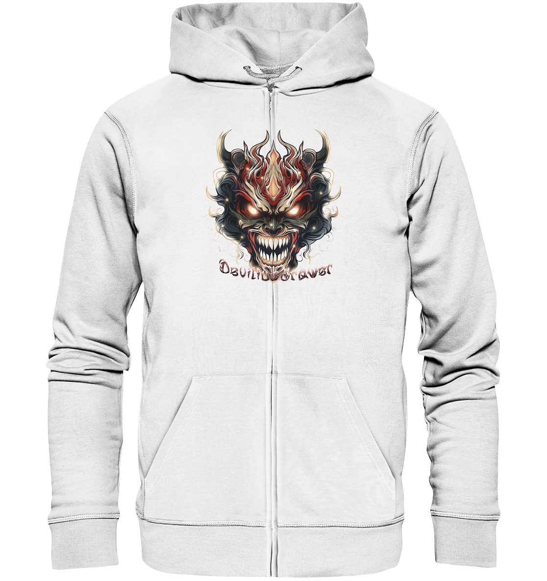 Deviliusdrawer Evil Vamp Mask - Zipper
