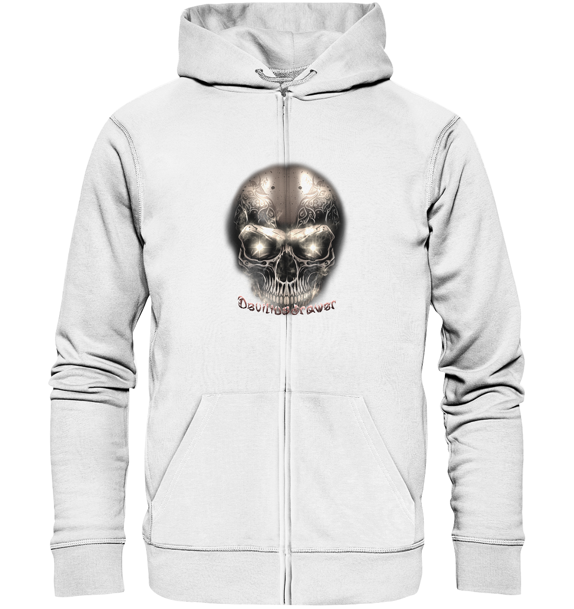 Deviliusdrawer Fire Skeleton Iron - Zipper