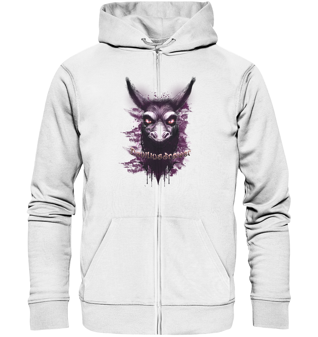 Deviliusdrawer Purple Donkey - Zipper