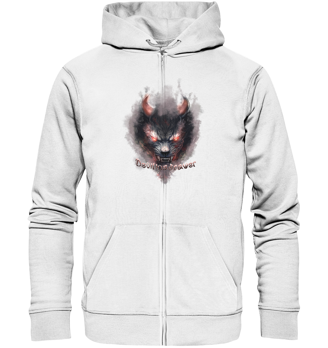 Deviliusdrawer Red Smoked Cat - Zipper