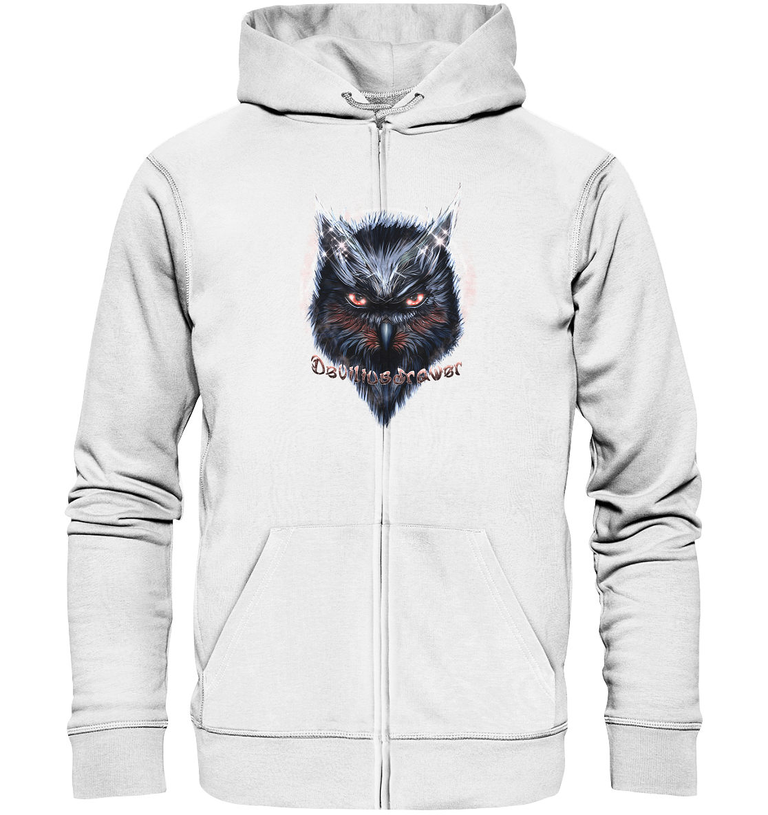 Deviliusdrawer Fire Owl - Zipper