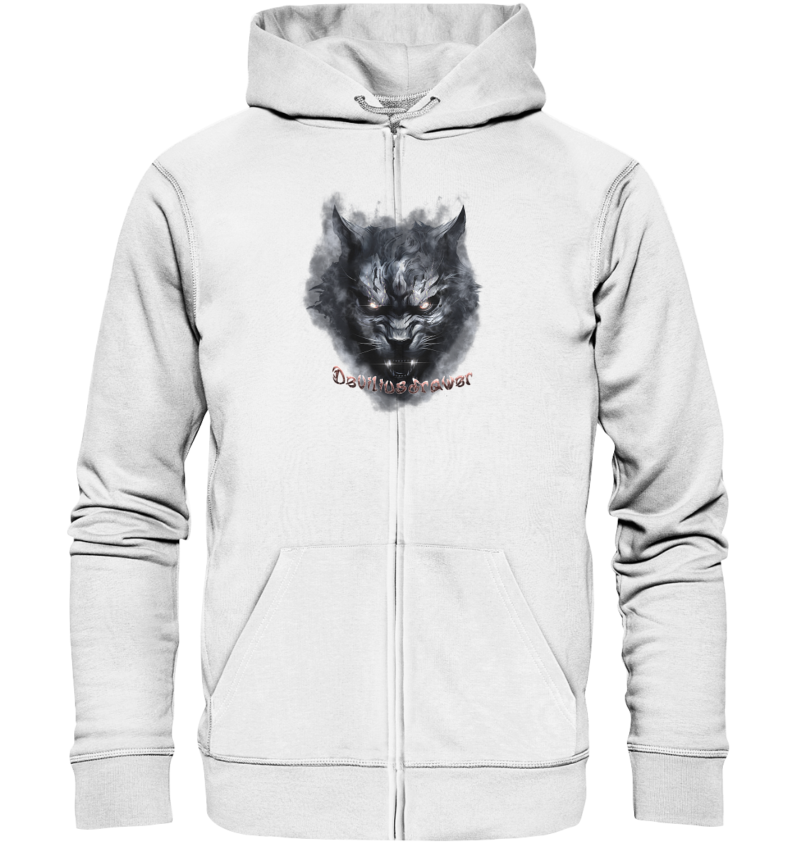 Deviliusdrawer Dark Beast Tiger  - Zipper