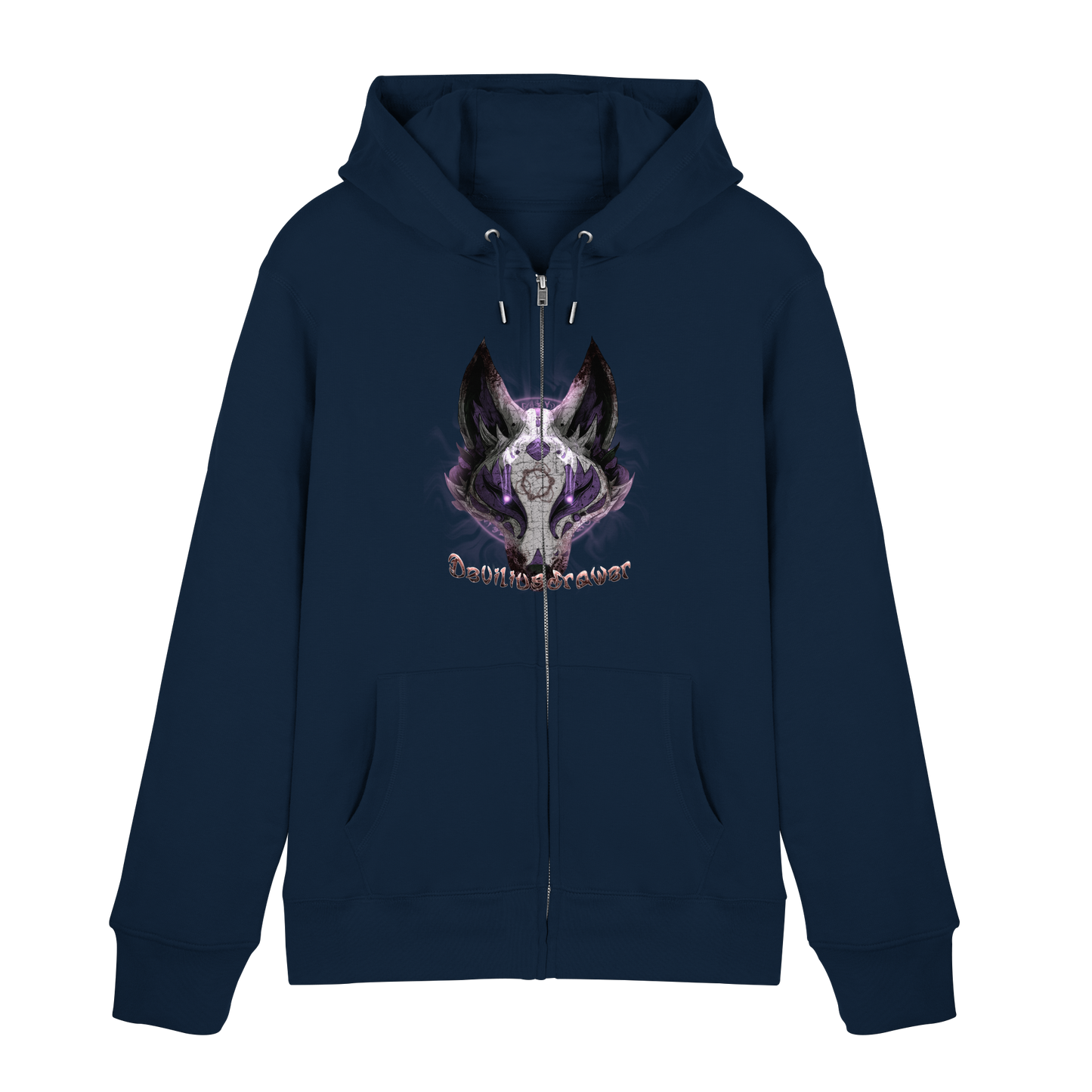 Deviliusdrawer Dark Kitsune - Zipper