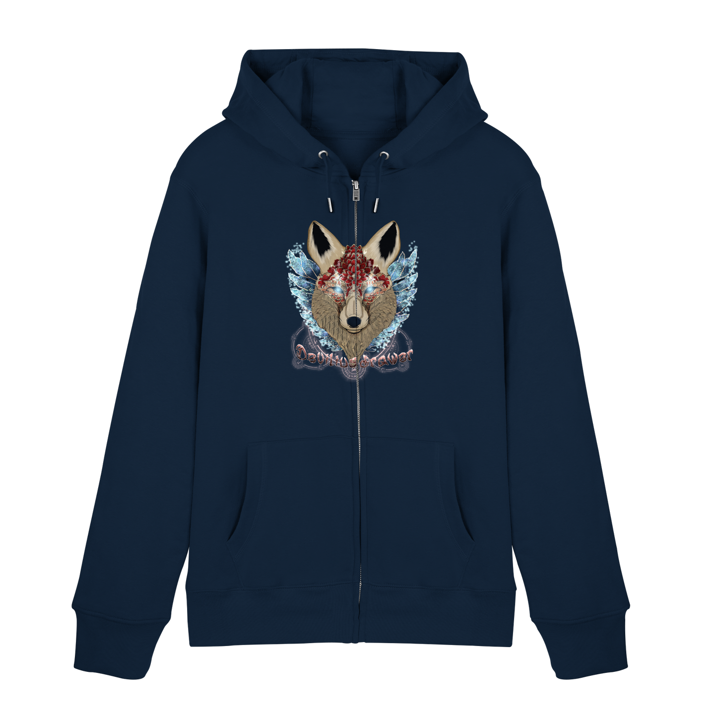 Deviliusdrawer Diamond Kitsune - Zipper